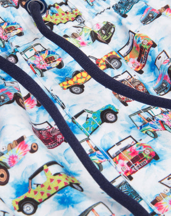 Short de bain imprimé paisley Beach Buggy 073 - Multicolour
