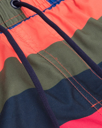 Short de bain rayé 073 - Multicolour