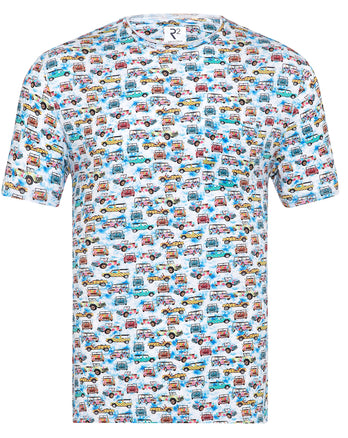 T-shirt imprimé buggy de plage iconique 073 - Multicolour