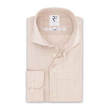 Hemd aus 100 % Wolle 045 - Beige