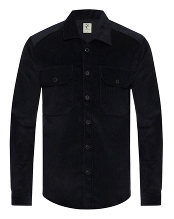 Overshirt en corduroy 010 - Navy