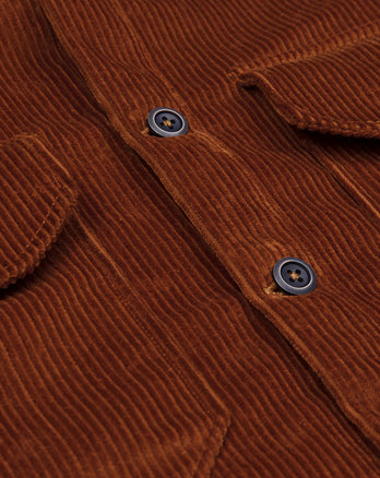 Overshirt en corduroy 043 - Camel