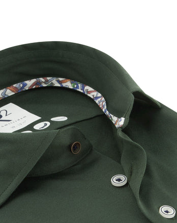 Travel Hemd 070 - Dark Green