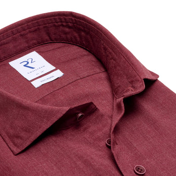 100% Wollhemd 080 - Bordeaux