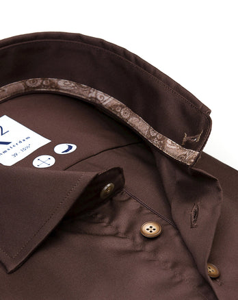 2 PLY Bio-Baumwollhemd 041 - Brown