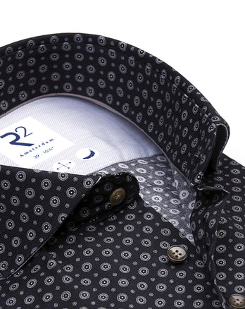 Koffer-Rollen-Druck Stretch Demd 020 - Black