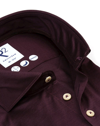 Filoscozia Baumwoll Jerseyhemd 064 - Purple