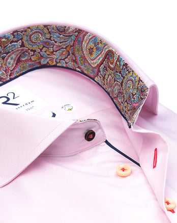 2 PLY cotton shirt 088 - Light pink