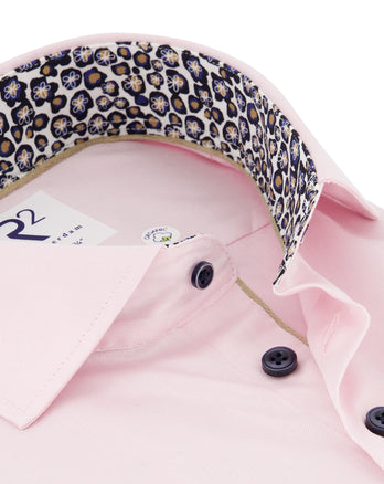 2 PLY Bio-Baumwollhemd 088 - Light pink