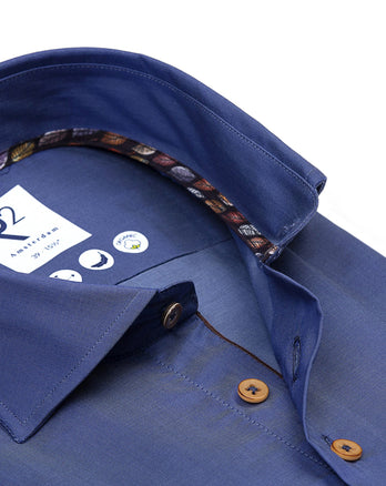 Tencel Hemd 014 - Blue