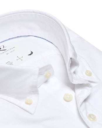 Chemise en coton Oxford 004 - White