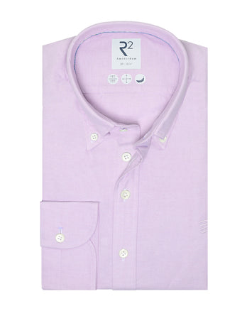 Chemise en coton Oxford 067 - Lila