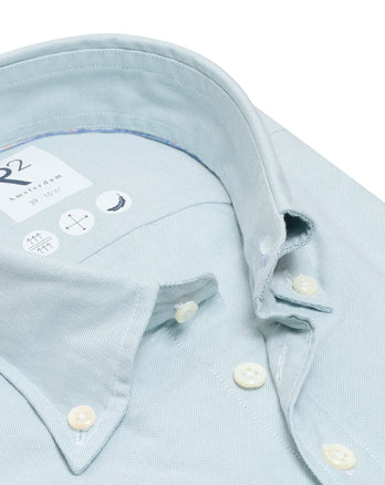 Chemise en coton Oxford 074 - Green