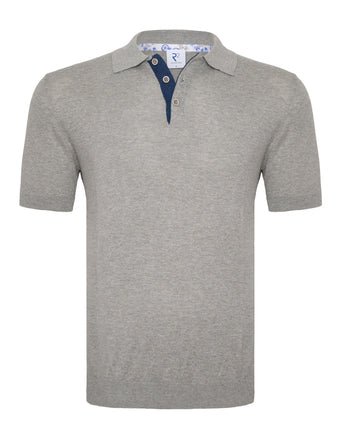Polo en maille 028 - Grey