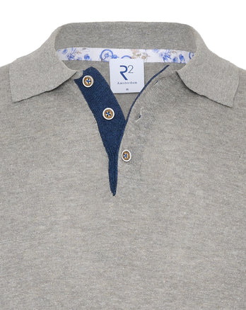 Polo en maille 028 - Grey