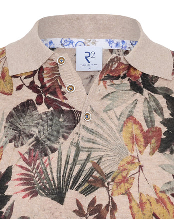 Polo en maille 045 - Beige