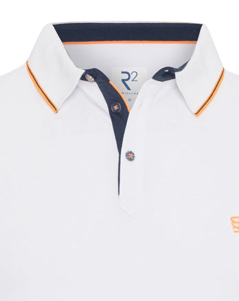 Polo en piqué 004 - White