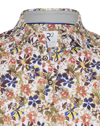 Technical knitted Polo 073 - Multicolour