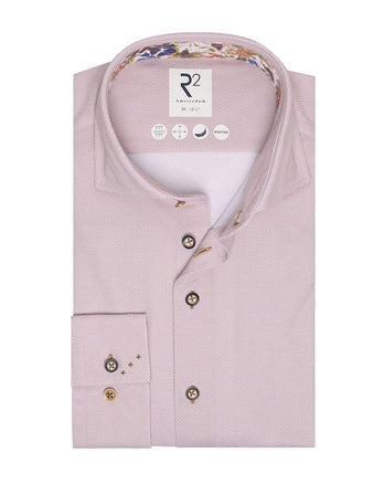 Travel shirt piqué 045 - Beige