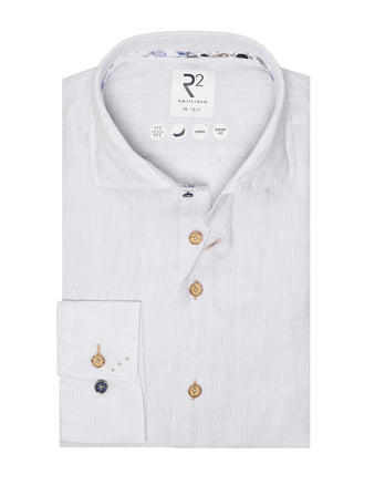 Linnen overhemd 028 - Grey