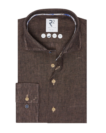 Leinenhemd 041 - Brown