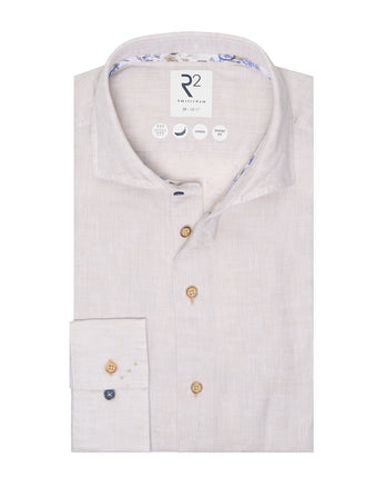 Linnen overhemd 045 - Beige
