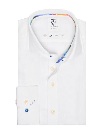 Linnen overhemd 004 - White