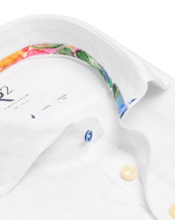 Linnen overhemd 004 - White