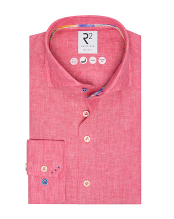 Linnen overhemd 086 - Fuchsia