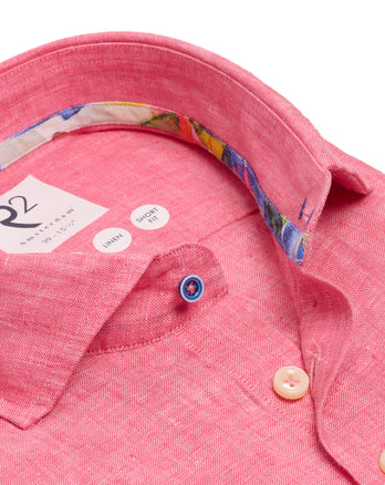 Linnen overhemd 086 - Fuchsia
