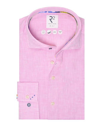 Linnen overhemd 088 - Light Pink