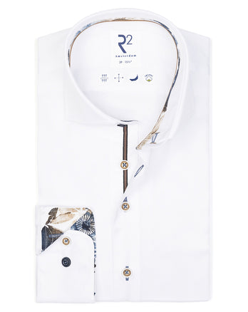 2 PLY cotton shirt 004 - White