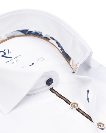 2 PLY cotton shirt 004 - White