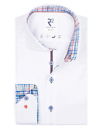 2 PLY Bio-Baumwollhemd 004 - White