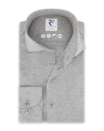 Filoscozia Baumwoll Jerseyhemd 028 - Grey