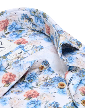 Knitted-Piqué-Hemd 073 - Multicolour