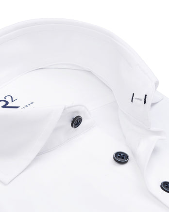Chemise en 4-way stretch 004 - White