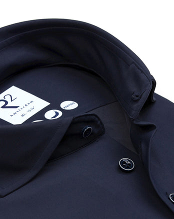 4-Way stretch shirt 010 - Navy