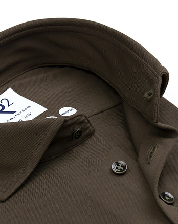 Chemise en 4-way stretch 070 - Dark green