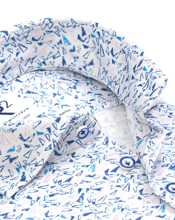 Chemise en 4-way stretch 073 - Multicolour