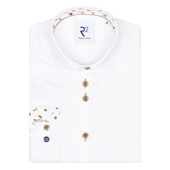 Kids 2 PLY organic cotton shirt 004 - White