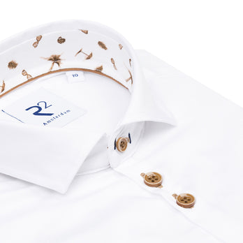 Kids 2 PLY organic cotton shirt 004 - White