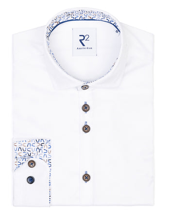 Kids cotton shirt 004 - White