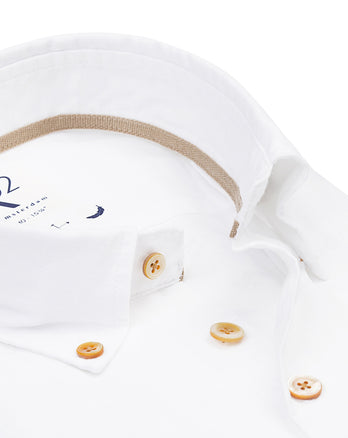 Linnen overhemd 004 - White