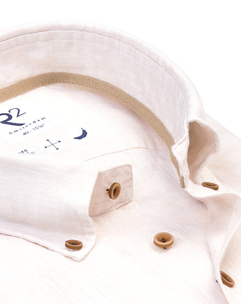 Chemise en lin 039 - Off white