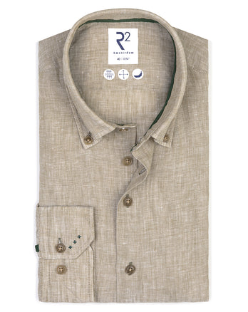 Chemise en lin 074 - Green