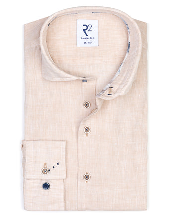 Chemise en lin 045 - Beige