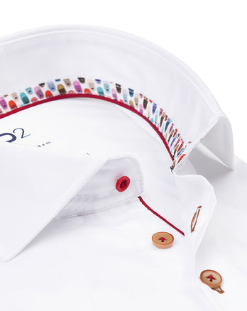 Hemd aus Tencel-Mischgewebe 004 - White