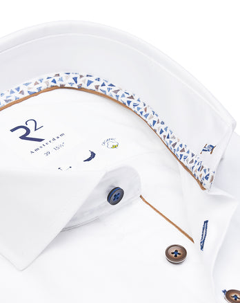 Chemise en coton biologique 004 - White