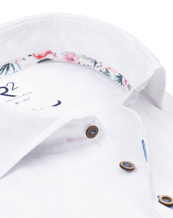 Chemise en lin 004 - White